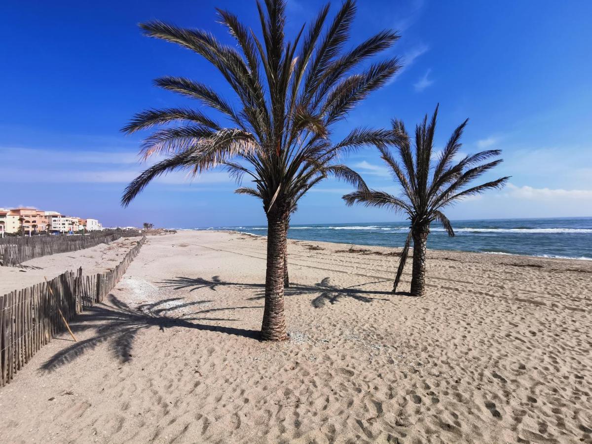 Soleil Levant 2 - En Bord De Mer - Superbe Appartement Cosy - Acces Direct Plage - Proche Commerces Et Animations Ле Баркарес Экстерьер фото